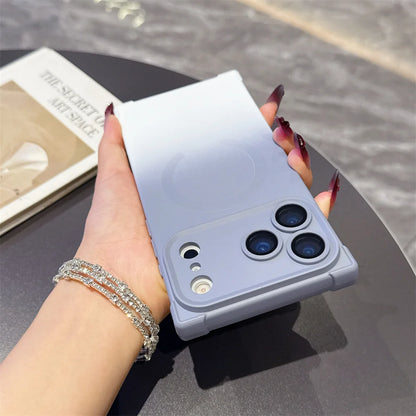 【スクエアシリーズ】鮮やか グラデーション カラー スマホケース｜iPhone対応 #250315