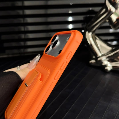 【スライドカードホルダー】スタンド付き×多機能スマホケース｜iPhone対応 #250114