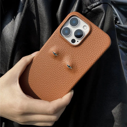 【本革シリーズ】フェイスレザースマホケース｜iPhone対応 #241015