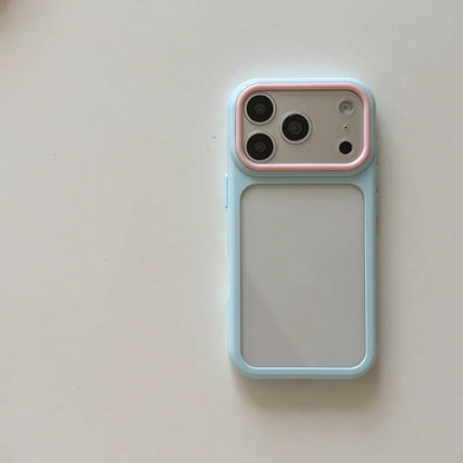 バイカラー ランヤード付き バンパー iPhoneケース｜ポップ・アクティブ #261059