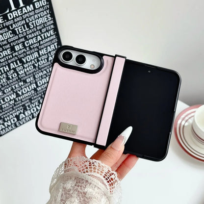 iPhone Duo メタルプレートモチーフケース (全7色) トレンド・カジュアル #261204