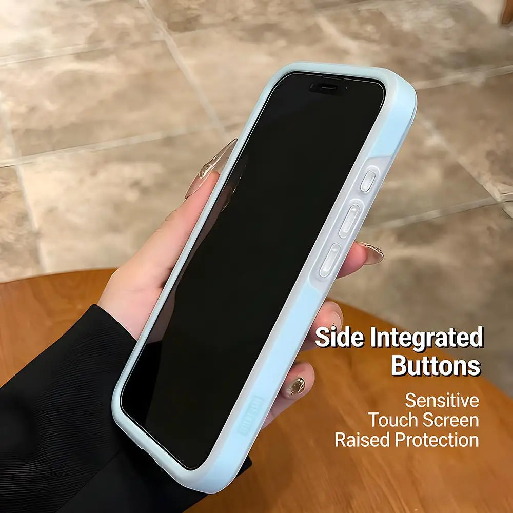 カラーレオパード iPhoneケース｜ポップ カラフルデザイン・耐衝撃ケース #240302