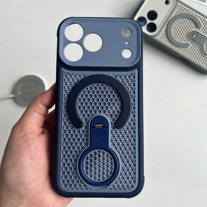 折りたたみリングスタンド付き iPhoneケース (全5色) スマート・モビリティ PCA #261226