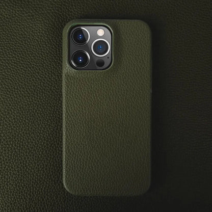 【本革シリーズ】フルグレインレザー スマホケース｜iPhone対応 #241016