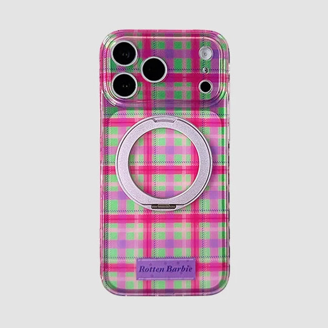 【チェック柄】iPhoneケース (全4色) トラッド・レトロ PCA #261184