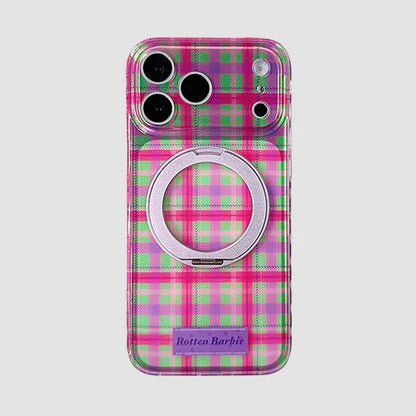 【チェック柄】iPhoneケース (全4色) トラッド・レトロ PCA #261184