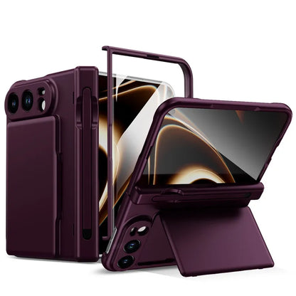 iPhone Duo カード収納 スタンド付き iPhoneケース｜シンプル・マットカラー #261246　