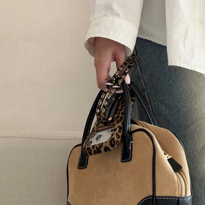 【レザーベルトデザイン】ヴィンテージ風 ダブルハンドストラップ スマホケース｜iPhone対応 #240707