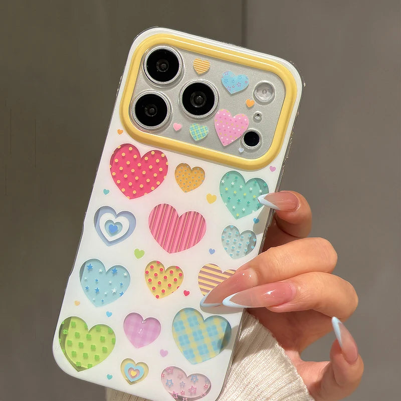 ハートグラデーション  iPhoneケース｜かわいい・シンプル #261007