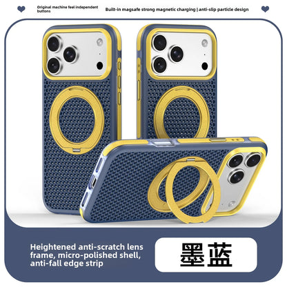 カラーフレーム スタンドリングiPhoneケース (全8色) コントラスト・ハンズフリー #261237