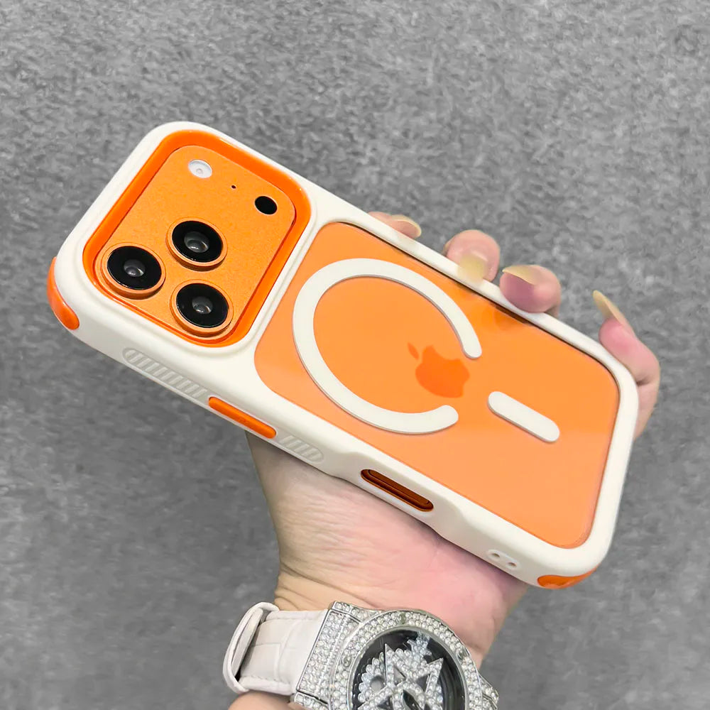 バイカラーフレーム マグネット対応 iPhoneケース｜ポップ・スポーティー・スタイリッシュ  #261038