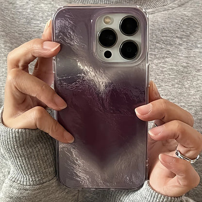 くすみカラー ハートグラデ 滲みチーク ケース｜iPhone対応 #260127