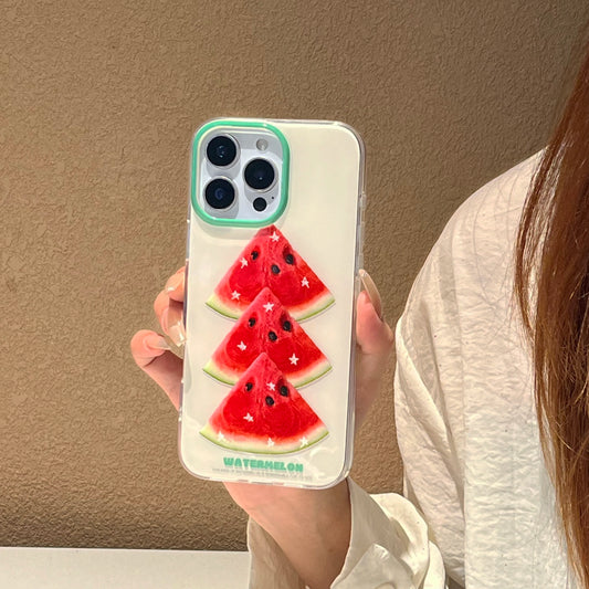 【スターウォーターメロン】すいかスライス ケース｜iPhone対応 #250720