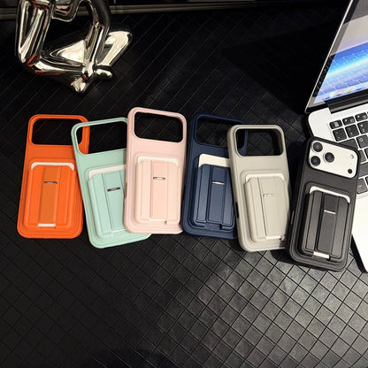 【スライドカードホルダー】スタンド付き×多機能スマホケース｜iPhone対応 #250114