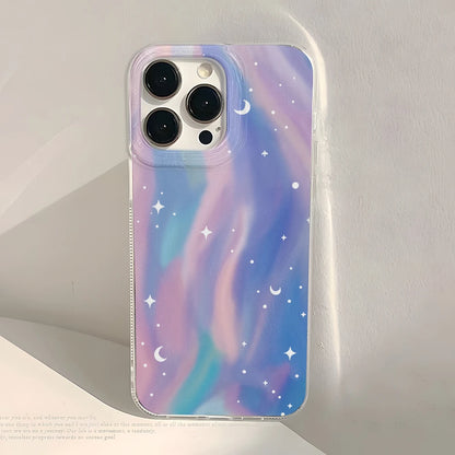 ニュアンス ウェーブ ブラシ グラデーション iPhoneケース #260221