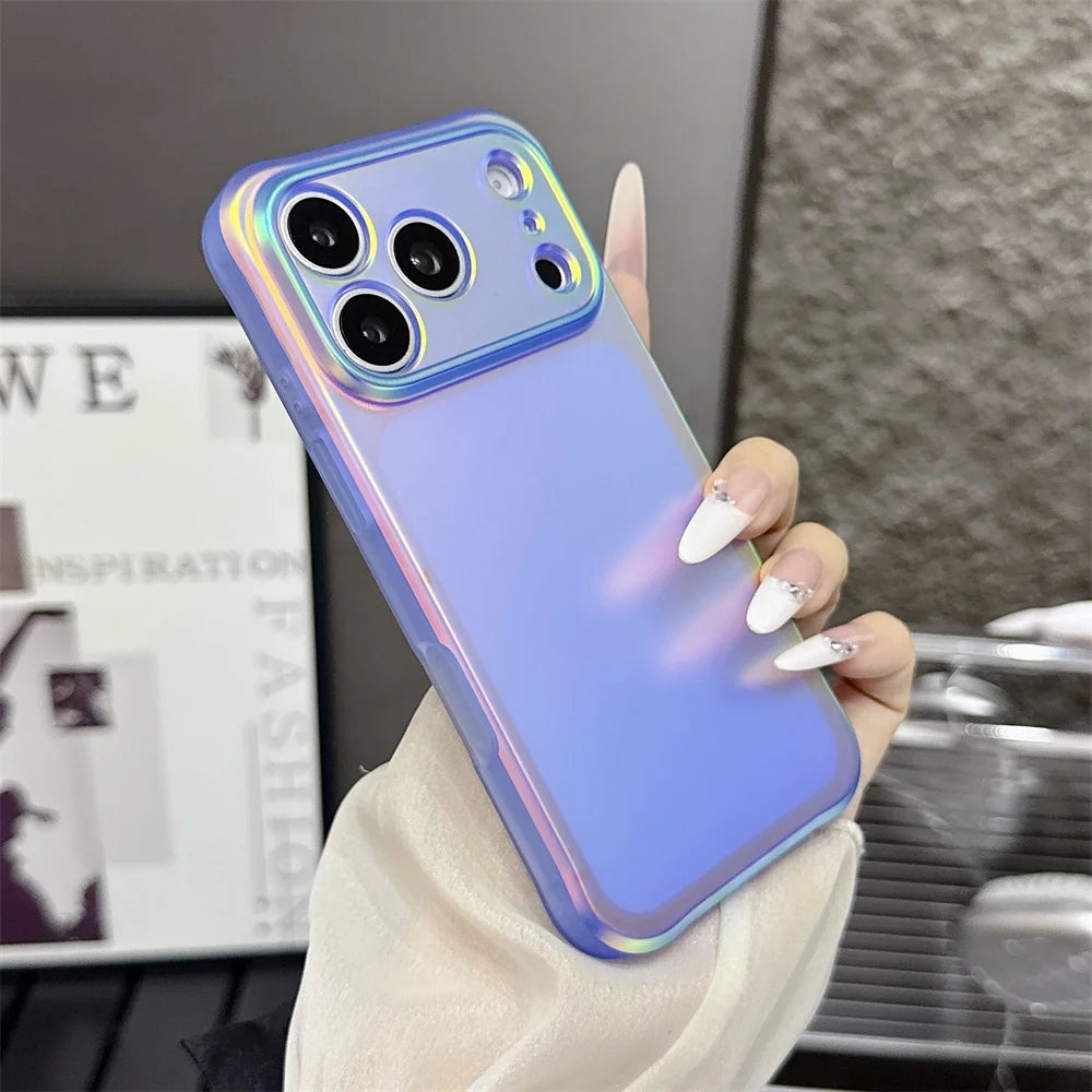 【グラデーションクリア】iPhoneケース (全6色) オーロラ・スタイル PCA #261215