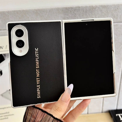 【Galaxy対応】ストラップ付きスマホケース 英字ロゴ デザイン 全3色 スタイリッシュ・エレガント・モダン #261144