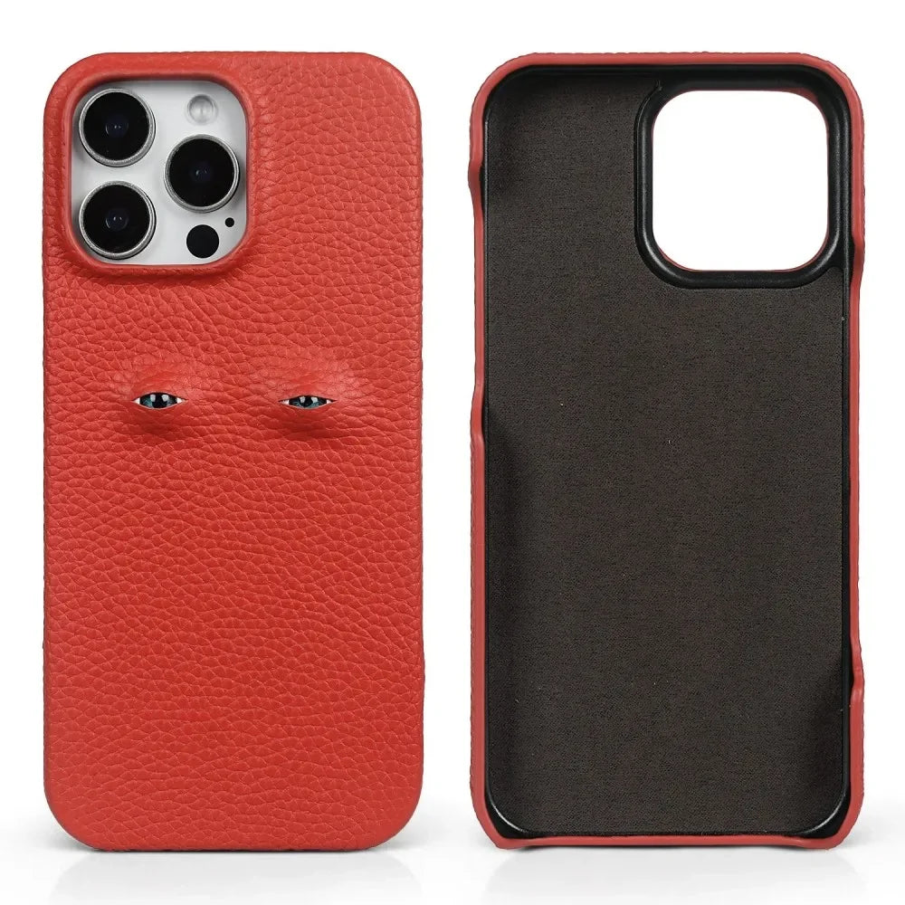 【本革シリーズ】フェイスレザースマホケース｜iPhone対応 #241015