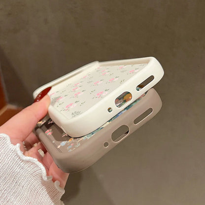 【Google Pixel対応】ボタニカルフラワー スマホケース（全5色）大人かわいい・レトロガーリー #261161