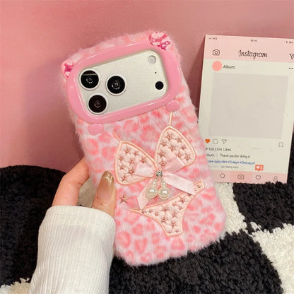 レオパード柄ファー・ビキニデザイン iPhoneケース ギャル・ラブリー・ガーリー #261155