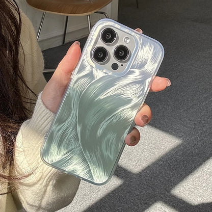 ニュアンス ウェーブ ブラシ グラデーション iPhoneケース #260221