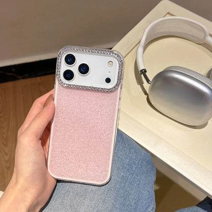 【キラキラシリーズ】ラインストーン付きグリッター スマホケース｜iPhone対応 #251116
