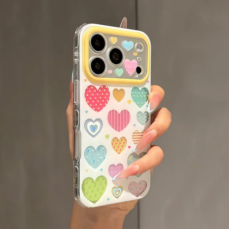 ハートグラデーション  iPhoneケース｜かわいい・シンプル #261007