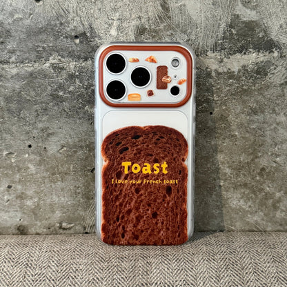チョコ トースト ほくほくのパン iPhoneケース｜フレンチ風 #261014