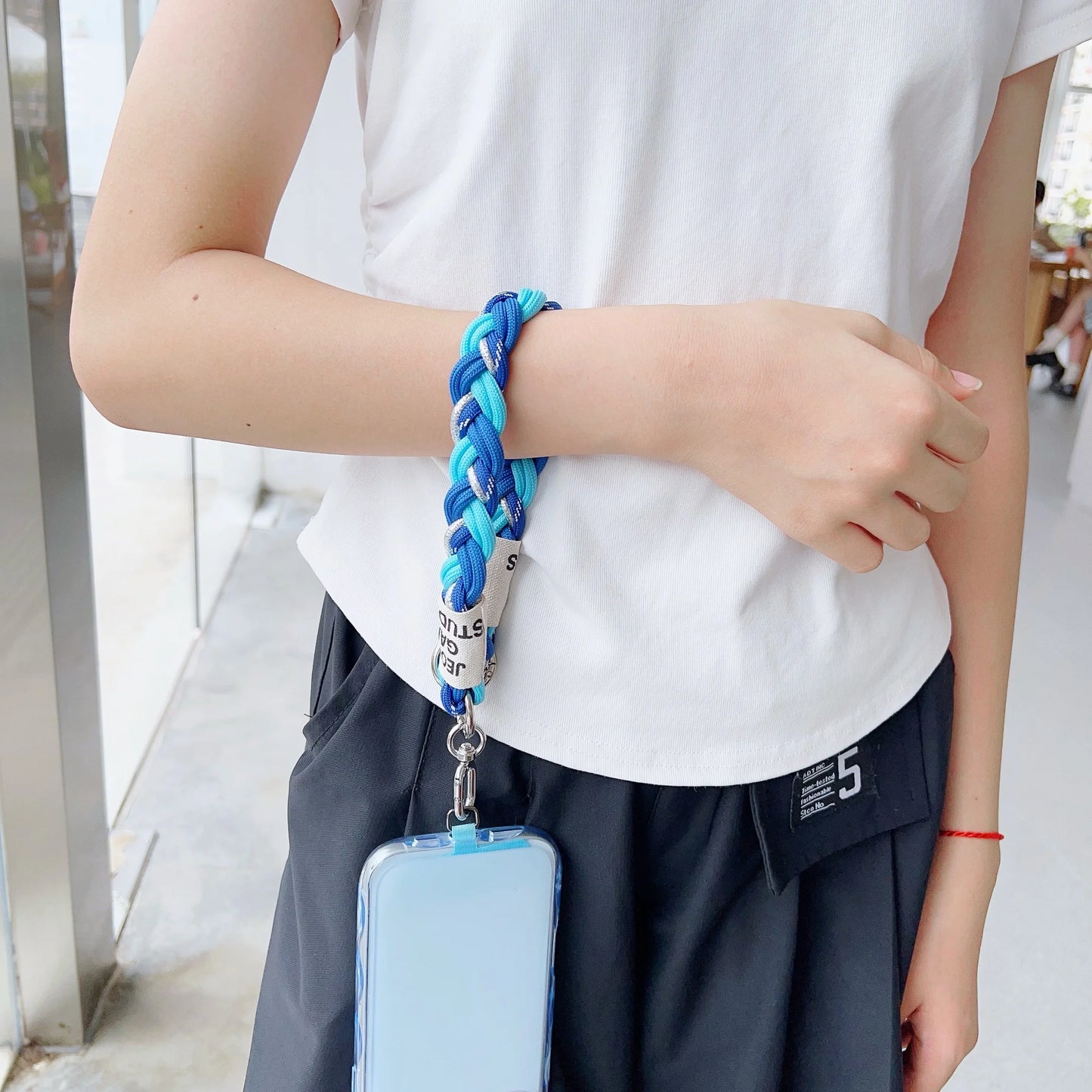 【トーンミックスストラップ】カラーロープ ハンドストラップ