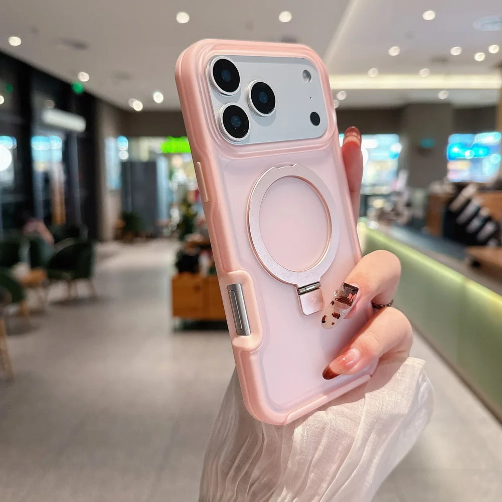 半透明 マグネット内蔵 iPhoneケース (全12色) トレンディ・アクティブ #261195