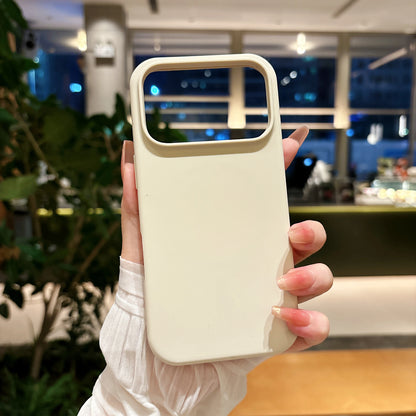 【シンプルシリーズ】マット質感 カラフル無地 スマホケース｜iPhone対応 #251029