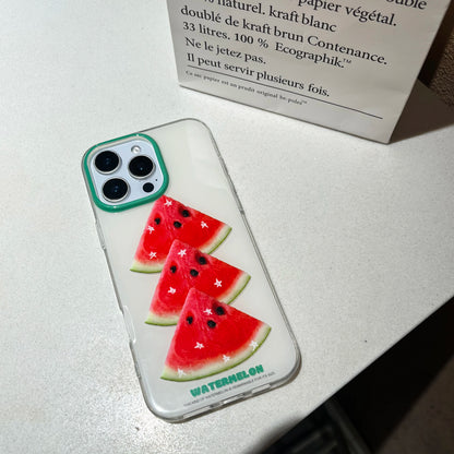 【スターウォーターメロン】すいかスライス ケース｜iPhone対応 #250720