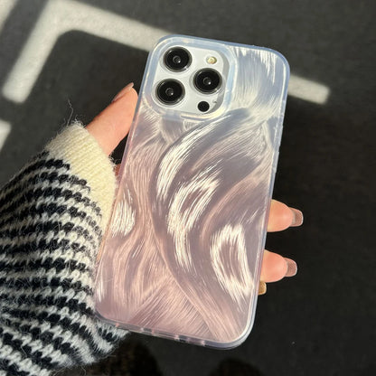 ニュアンス ウェーブ ブラシ グラデーション iPhoneケース #260221