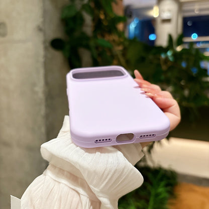 【シンプルシリーズ】マット質感 カラフル無地 スマホケース｜iPhone対応 #251029