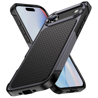 グリップデザイン 耐衝撃 iPhoneケース｜滑り止めバックパネル #240107