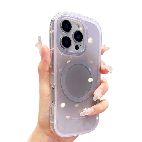 【Magsafe対応】ふんわりチーク 滲み グラデデザイン｜iPhone対応 #241216