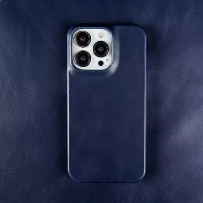 【本革シリーズ】フルグレイン オイルワックス プレミアムレザーケース｜iPhone対応 #240918